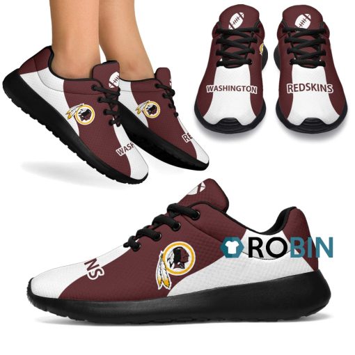 Shop Sporty Breathable Running Sneaker Edition Washington Redskins Shoes