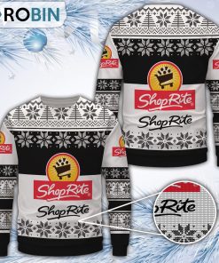 Shoprite Merry Christmas All Over Print Ugly Sweater Uniform