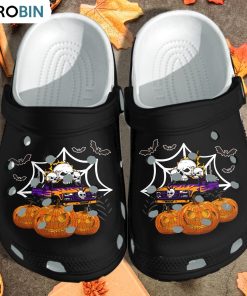 Skull Tattoo Trucker Dad Gifts Halloween Crocs Shoes