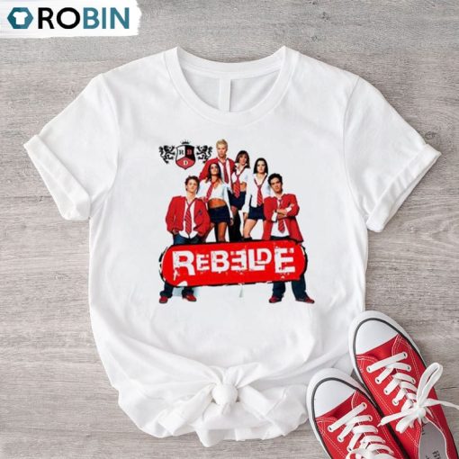 Soy Rebelde Tour 2023 Shirt, Rebelde Tour Unisex Hoodie Crewneck