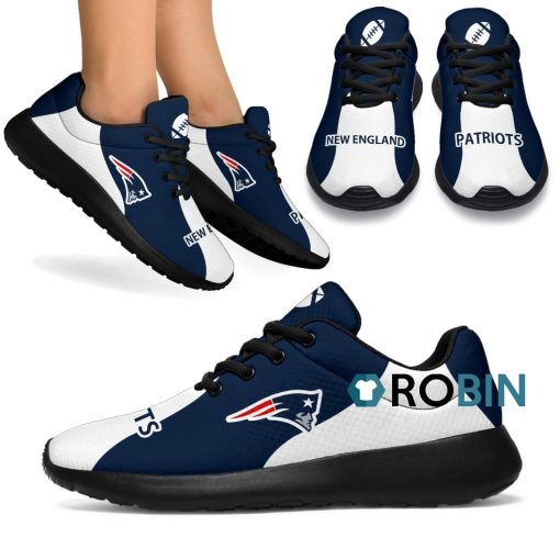 Special Sporty Breathable Running Sneaker Edition New England Patriots Shoes