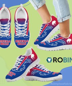 Special Unofficial Buffalo Bills Breathable Running Sneaker Special Unofficial Buffalo Bills Breathable Running Sneaker