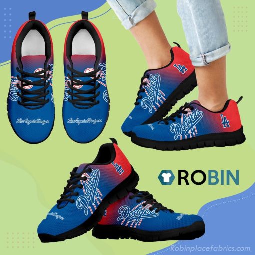Special Unofficial Los Angeles Dodgers Breathable Running Sneaker