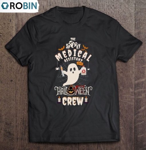 Spooky Halloween Medical Assistant Unisex Shirt