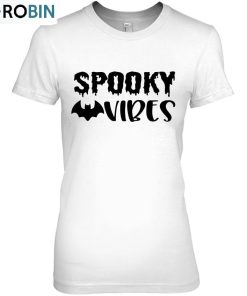 Spooky Vibes Kids Halloween Unisex Shirt