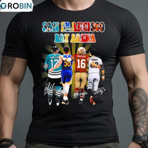 Sport Team San Francisco Bay Arena 2023 Signatures Shirt