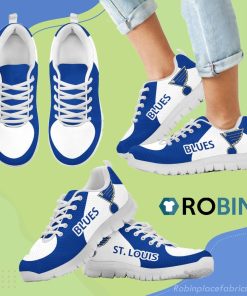 St. Louis Blues Top Logo Breathable Running Sneaker St. Louis Blues Top Logo Breathable Running Sneaker