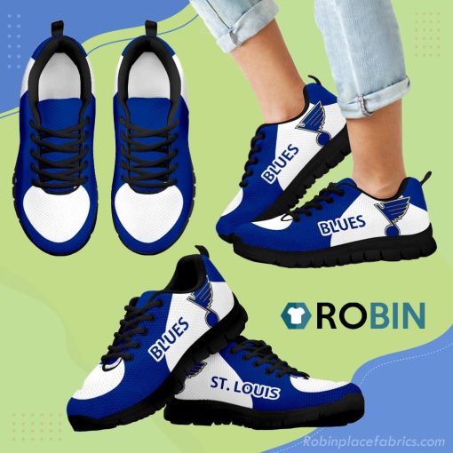 St. Louis Blues Top Logo Breathable Running Sneaker