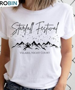 Starfall Festival Shirt, Officially Licensed Acotar Unisex Hoodie Unisex T Shirt