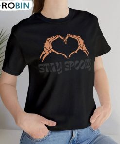 Stay Spooky Skeleton Heart Fall Shirt, Halloween Unisex Hoodie Unisex T-shirt