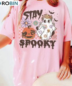 Stay Spooky Vibe Shirt, Halloween Funny Tee Tops Sweatshirt Stay Spooky Vibe Shirt, Halloween Funny Tee Tops Sweatshirt