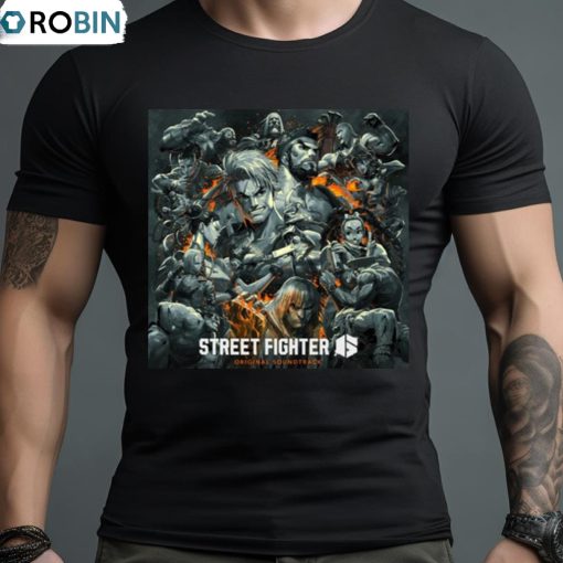 Street Fighter 6 Original Sountrack T Shirt