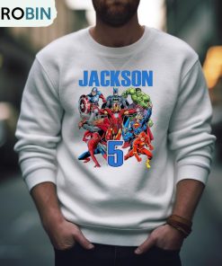 Super Hero Birthday Avengers Family Shirt Super Hero Birthday Avengers Family Shirt