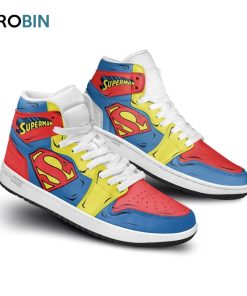 Superman Air Shoes Custom Superhero Jordan 1 High