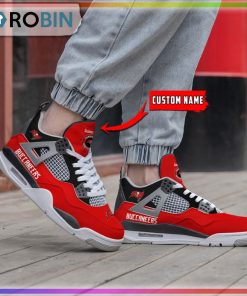 Tampa Bay Buccaneers Personalized Air Jordan 4 Sneaker