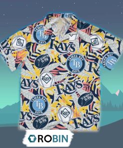 Tampa Bay Rays Hawaiian Shirt, 3D Printed Aloha Shirt
