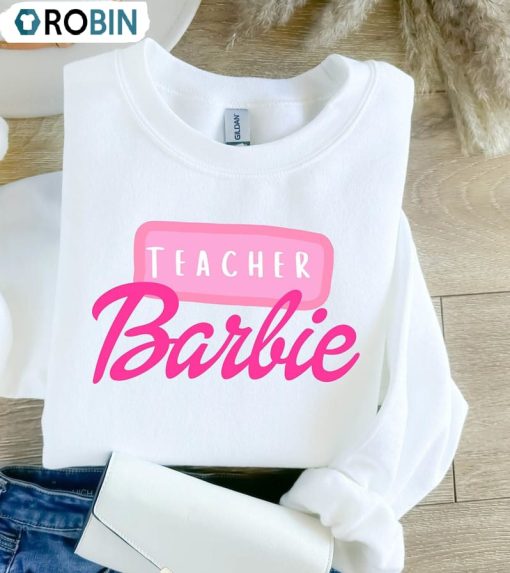 Teacher B Doll Girl Shirt, Back To School Cute Barbie Unisex Hoodie Sweater