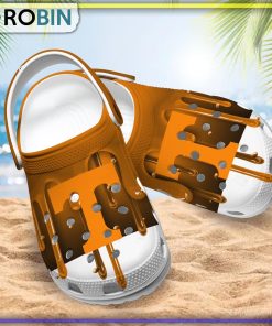 Tennessee Volunteers 3D Melting Paint Printed Crocs Shoes