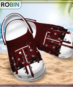 Texas A&M Aggies 3D Melting Paint Printed Crocs Shoes