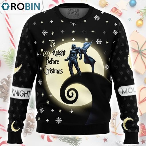 The Moon Knight Before Christmas Ugly Christmas Sweater