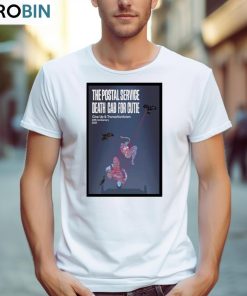 The Postal Service Death Cab For Cutie Celebrate The 20th Anniversaries 2023 Poster Shirt, Hoodie, Ladies Tee