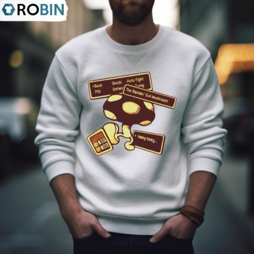 The Ramblin Evil Mushroom Shirt, Hoodie, Ladies Tee