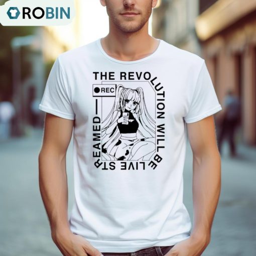 The Revolution Will Be Live Streamed Rec Shirt