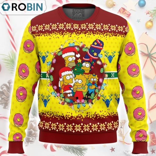 The Simpsons Ugly Christmas Sweater