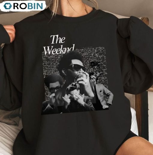 The Weeknd Band Shirt, Music Trendy Unisex Hoodie Sweater