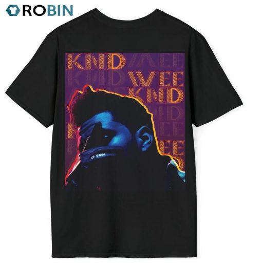 The Weeknd Inspired Aesthetic Shirt, Trendy Music Crewneck Unisex Hoodie