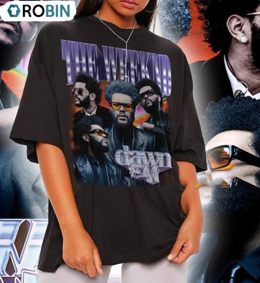 The Weeknd Music Band Shirt, Starboy Shirt