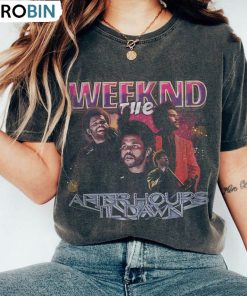 The Weeknd Music Shirt, Vintage The Weeknd After Hours Til Dawn Tour Crewneck Unisex Hoodie