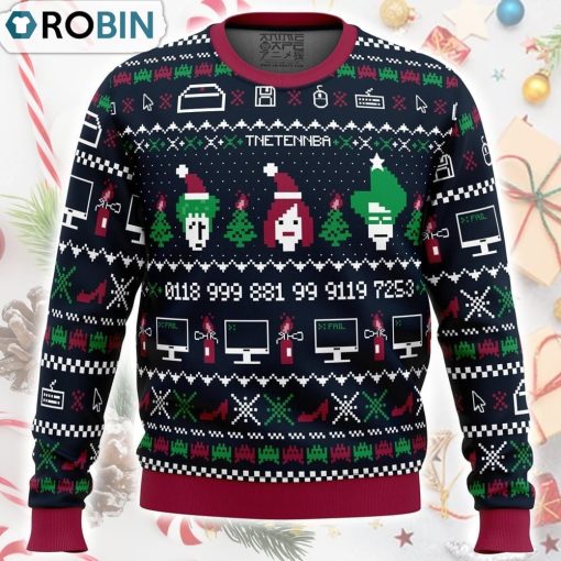 The X-Mas Crowd IT Crowd Ugly Christmas Sweater