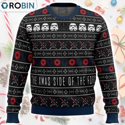 The Xmas Side Of The Force Star Wars Ugly Christmas Sweater