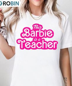 This Barbi Is A Teacher Shirt, Barb Back To School Sweatshirt Unisex Hoodie