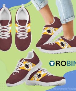 Three Colors Vertical Washington Redskins Breathable Running Sneaker Three Colors Vertical Washington Redskins Breathable Running Sneaker