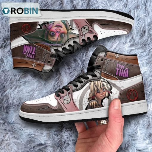 Tiny Tina Borderlands Shoes Custom For Fans