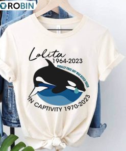 Toki The Whale Tokitae Shirt, Rip Lolita Long Sleeve Unisex T-shirt Toki The Whale Tokitae Shirt, Rip Lolita Long Sleeve Unisex T-shirt