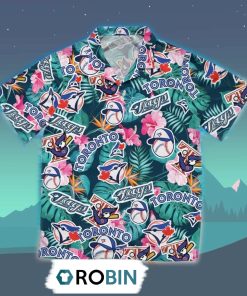 Toronto Blue Jays Hawaiian Shirt, 3D Printed Aloha Shirt Toronto Blue Jays Hawaiian Shirt, 3D Printed Aloha Shirt