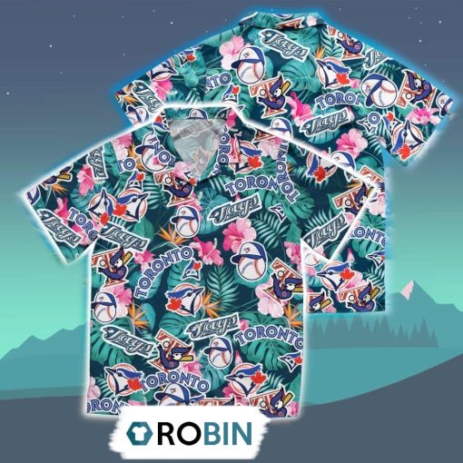Toronto Blue Jays Hawaiian Shirt, 3D Printed Aloha Shirt
