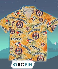 Toronto Blue Jays Tropical Hawaiian Shirt, 3D Printed Aloha Shirt Toronto Blue Jays Tropical Hawaiian Shirt, 3D Printed Aloha Shirt