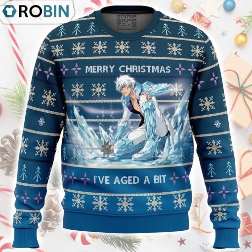 Toshiro Hitsugaya Bleach Thousand-Year Blood War Ugly Christmas Sweater