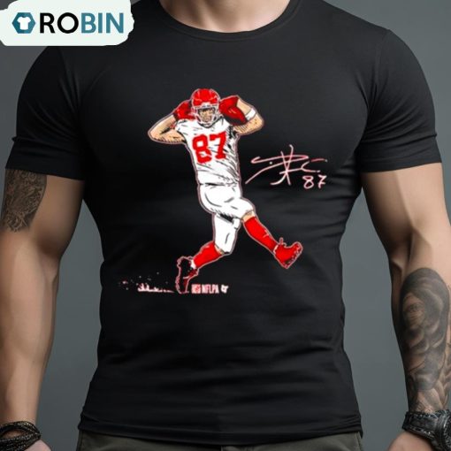Travis Kelce Superstar Pose Shirt