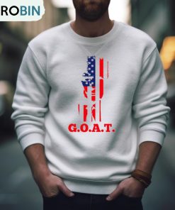 Trump Usa Flag Goat Shirt