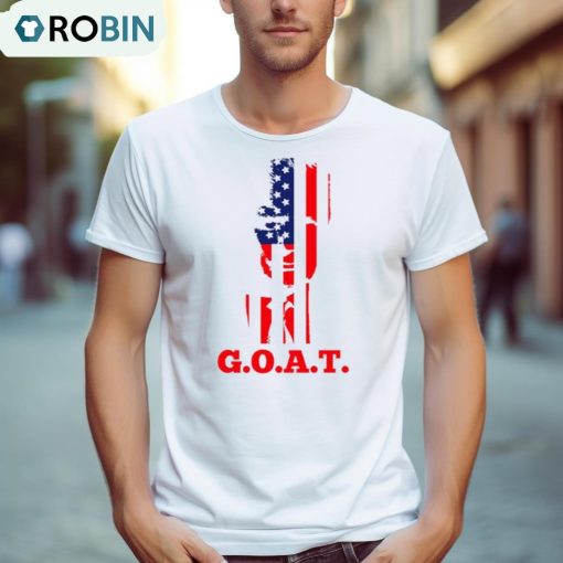 Trump Usa Flag Goat Shirt