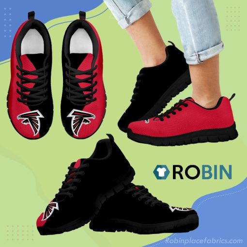 Two Colors Trending Lovely Atlanta Falcons Breathable Running Sneaker