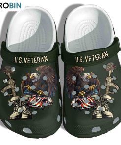 U.S. Veteran Crocs Shoes