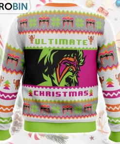 Ultimate Warrior Christmas Pro Wrestling Ugly Christmas Sweater