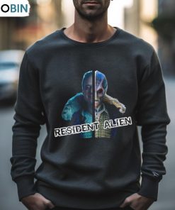 Under The Mask Resident Alien T Shirt