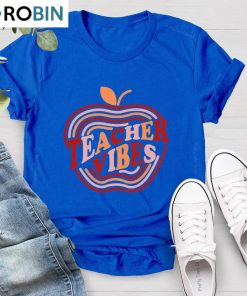 Unique Teacher Vibes Shirt, Teacher Life Cute Long Sleeve Tee Tops Unique Teacher Vibes Shirt, Teacher Life Cute Long Sleeve Tee Tops